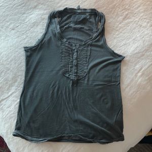 All saints grey tank